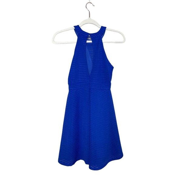 Altar’d State Clear Skies Dress Size Small Blue Skater Dress Mini - Picture 3 of 8